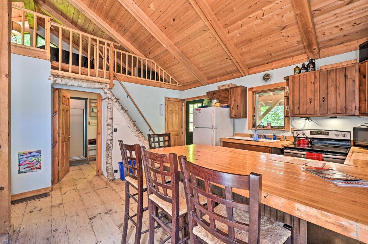 Remote Cabin With Fire Pit 3 Miles To Stowe Mtn! Exteriér fotografie