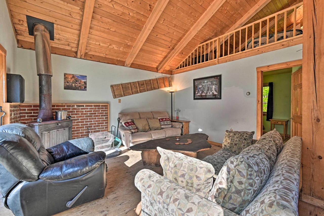 Remote Cabin With Fire Pit 3 Miles To Stowe Mtn! Exteriér fotografie